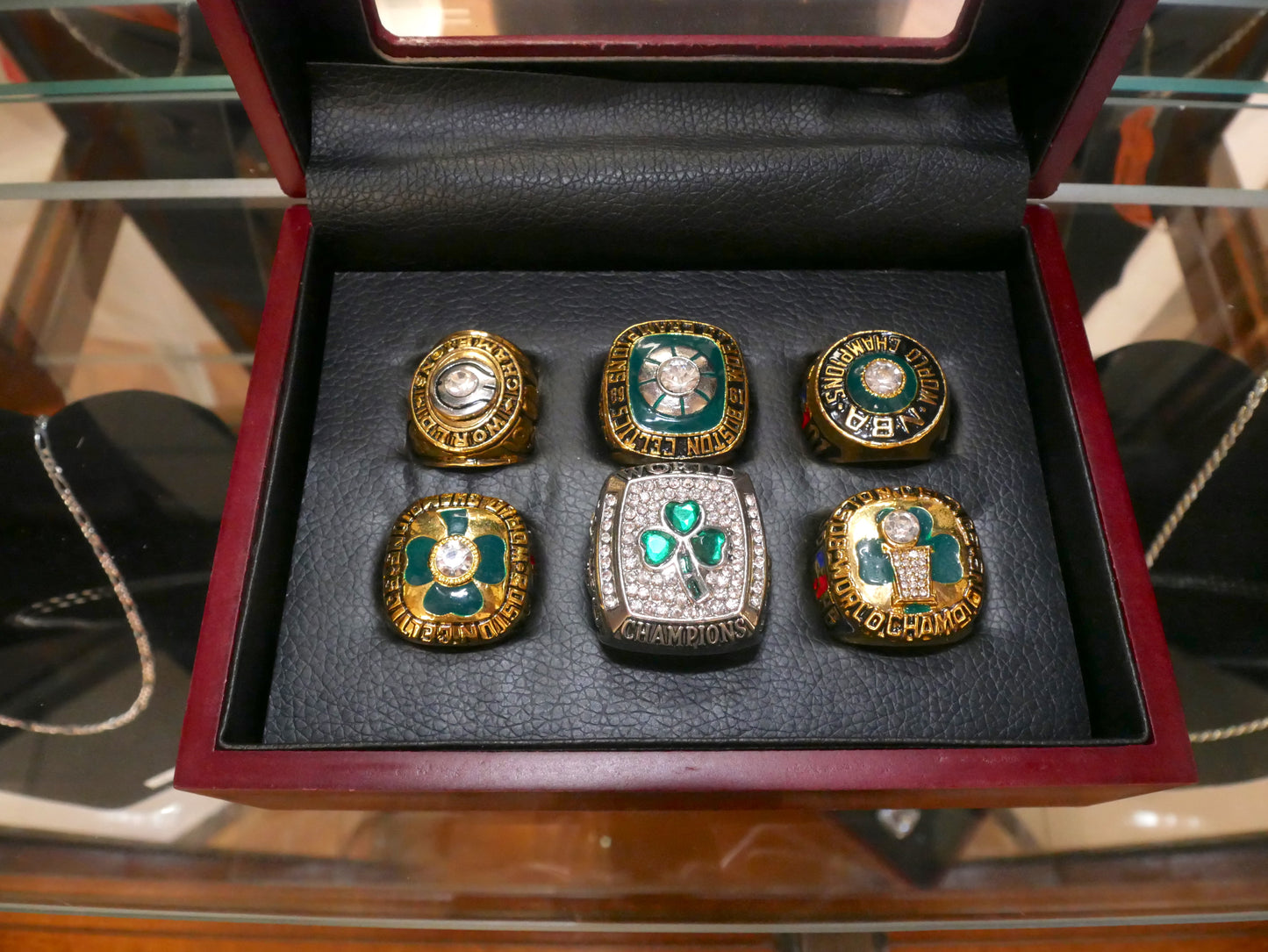Boston Celtics Championship Rings