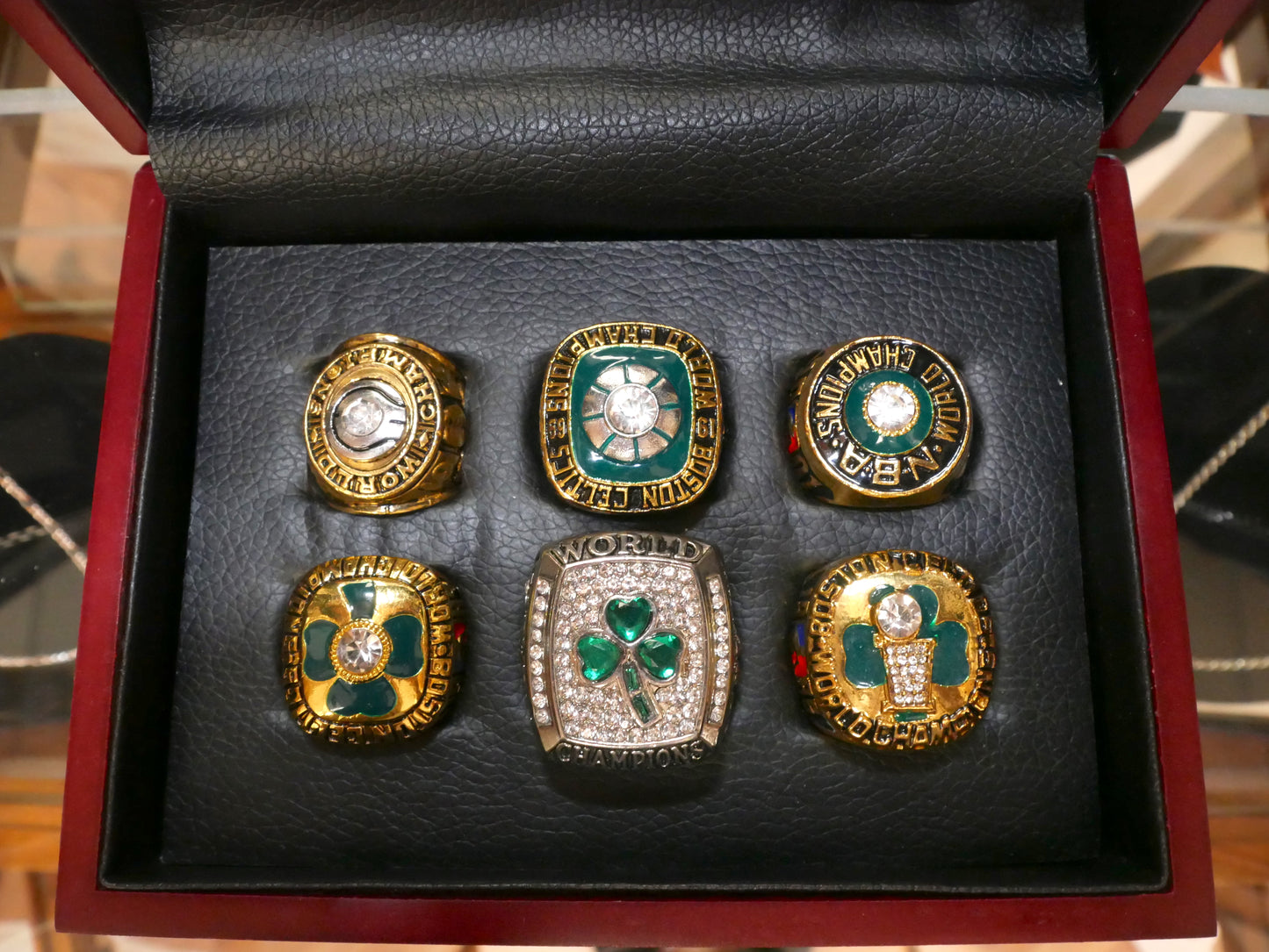 Boston Celtics Championship Rings