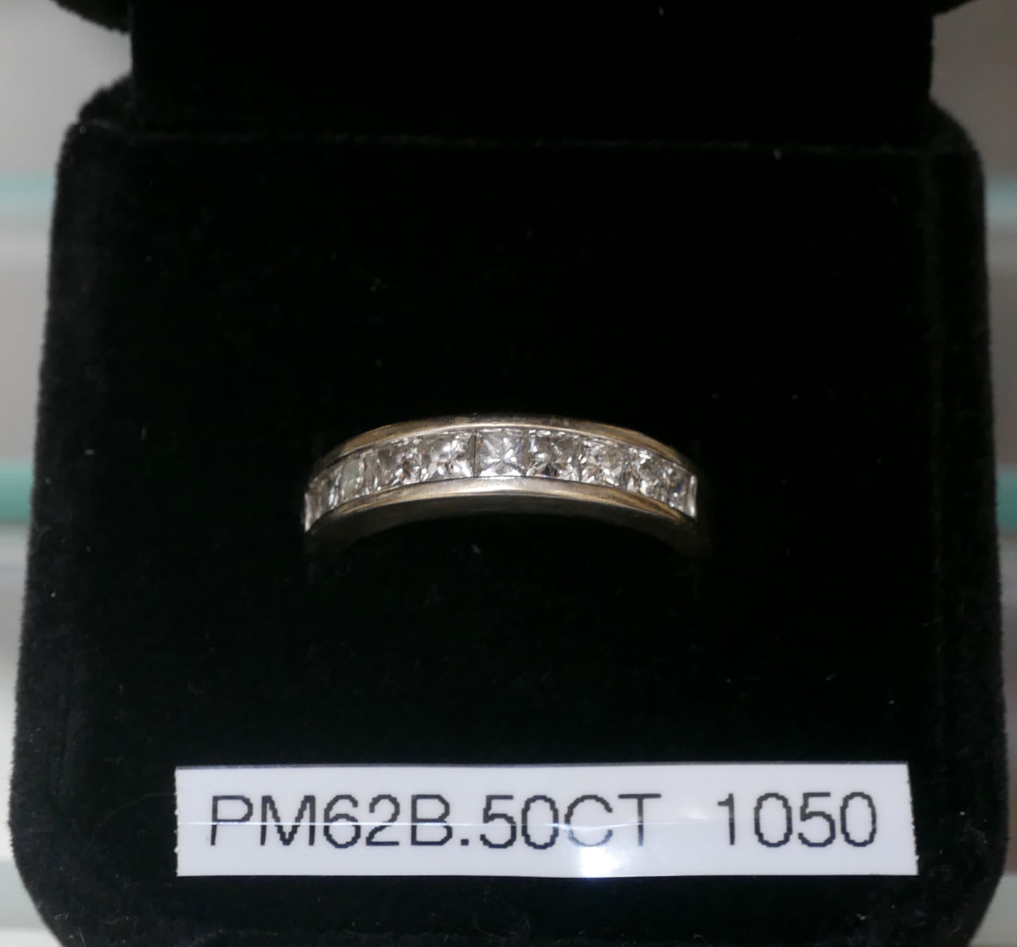 Diamond Studded Silver Band